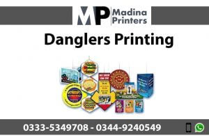 Danglers printing in islamabad and Rawalpindi