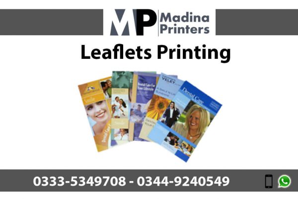 Leaflets printing in islamabad and Rawalpindi