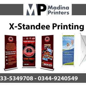 X-standee printing in islamabad and Rawalpindi