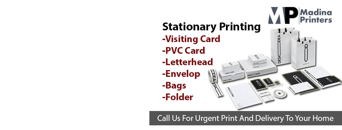 Stationary printing in islamabad and Rawalpindi