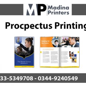 procpectus printing in islamabad and Rawalpindi